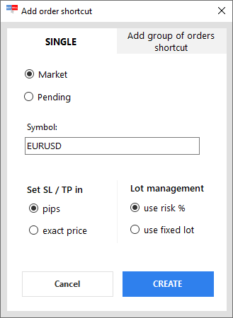 forexspeedup shortcut settings